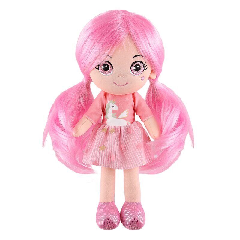 Кукла Кристи с нежно-розовыми волосами в платье, 32 см  MT-CR-D01202324-32